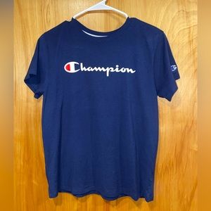 Dark Blue Champion T-Shirt Size M